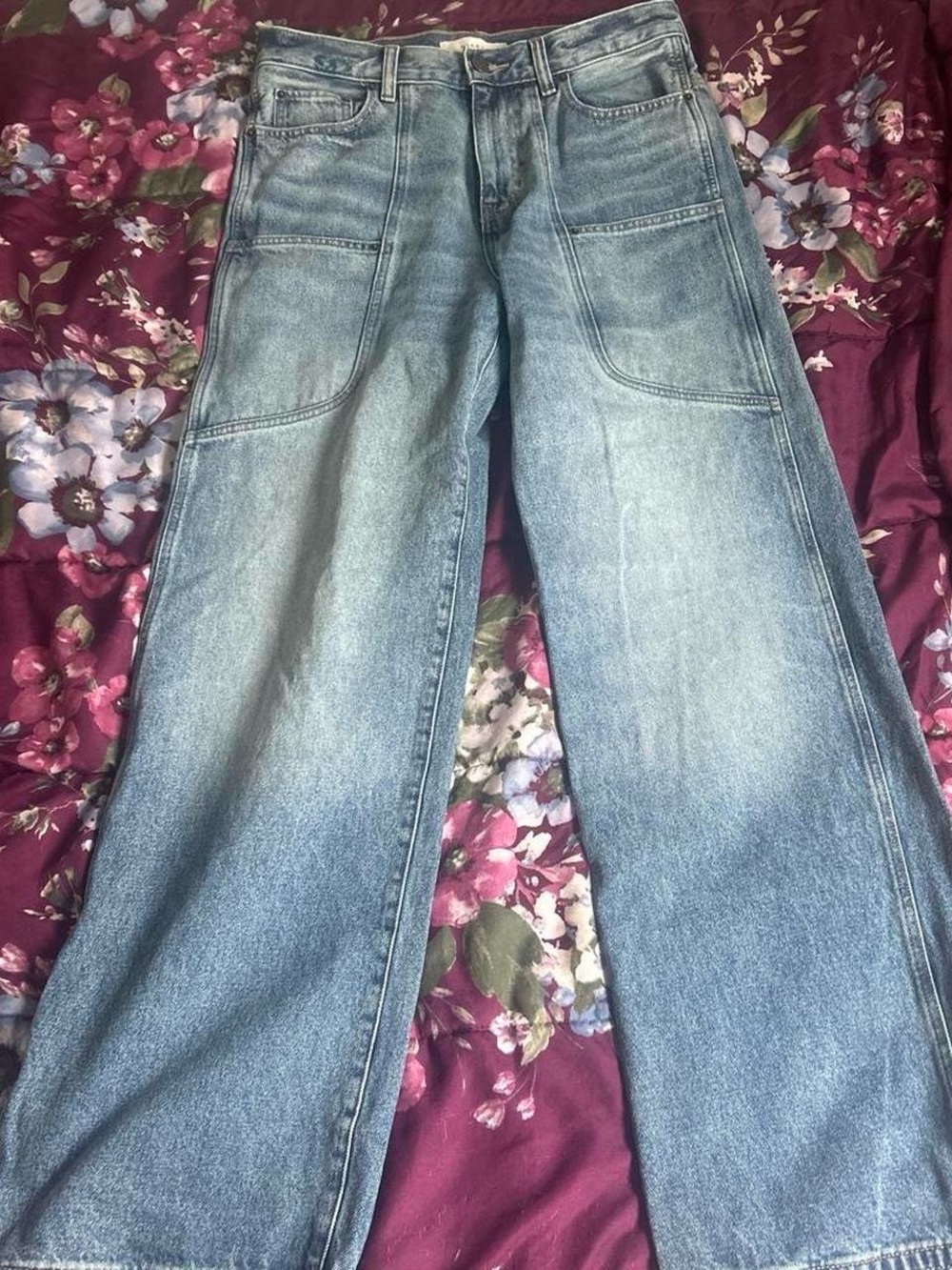 PacSun Light Wash Blue Blake Extreme Baggy Jeans